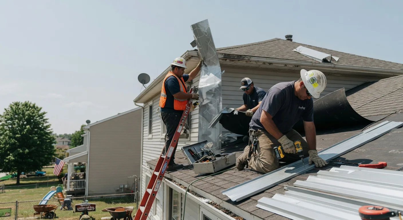 Metal Roof Repair in Kiahsville, WV